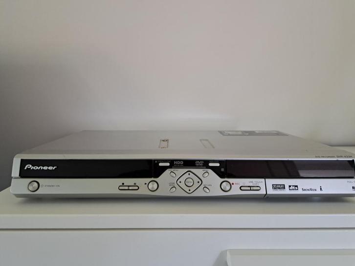 Pioneer DVR-433H HD DVD-recorder, Audio, Tv en Foto, Dvd-spelers, Gebruikt, Dvd-recorder, Pioneer, Met harddisk, Ophalen of Verzenden