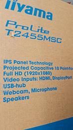 Iiyama T2455MSC IPS WEBCAM MIC MULTI TOUCH 83Hz, Computers en Software, Monitoren, VGA, 61 t/m 100 Hz, IIyama, IPS