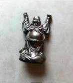 Zwaar Boeddha beeldje polo stone bronskleur,H15cm Br9cm, Ophalen of Verzenden, Zo goed als nieuw, Overige typen