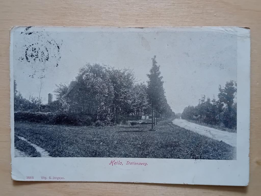 Ansichtkaart Heiloo, Verzamelen, Ansichtkaarten | Nederland, Ophalen of Verzenden, Voor 1920