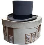 Borsalino hoge hoed., Ophalen of Verzenden, Gedragen, Hoed