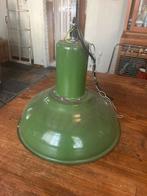 Vintage emaille lamp, Overige materialen, Gebruikt, 50 tot 75 cm, Vintage