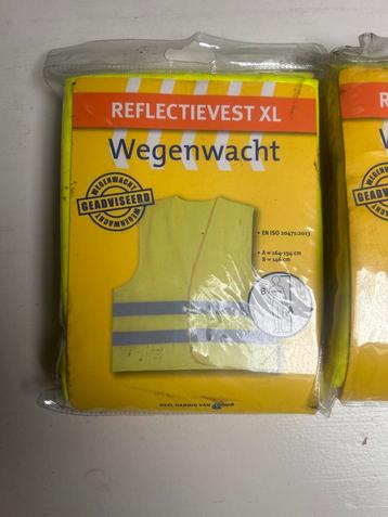 2x XL & 2x Kids Reflectievest Wegenwacht - Nieuw beschikbaar voor biedingen