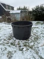750 liter kuip zwart - vijver, Ophalen, Kunststof, Gebruikt, 100 cm of meer