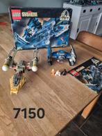 Star wars Lego set 7150 Tie Fighter & Y-wing, Ophalen of Verzenden, Gebruikt