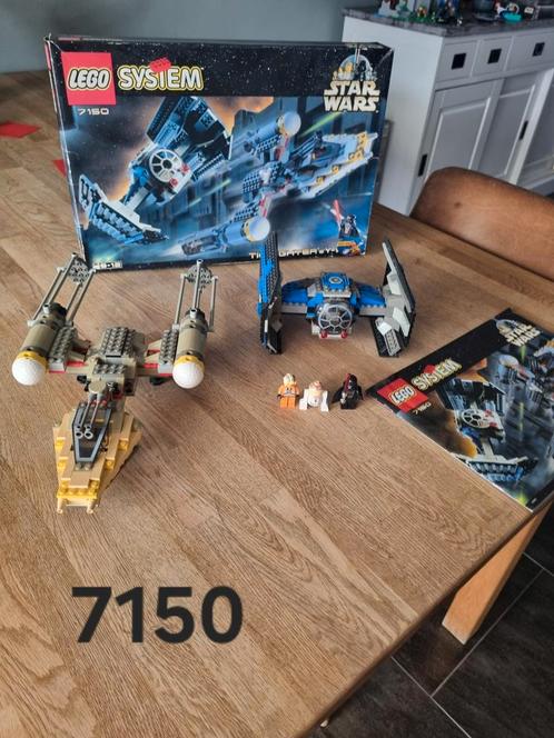 Star wars Lego set 7150 Tie Fighter & Y-wing, Kinderen en Baby's, Speelgoed | Duplo en Lego, Gebruikt, Ophalen of Verzenden