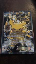 Pikachu EX XY124 Jumbo Pokemon, Ophalen of Verzenden, Zo goed als nieuw, Losse kaart