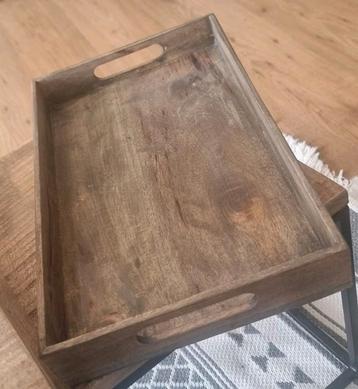 Houten dienblad voor decoratie 