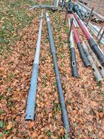 4x Lantaarnpaal lichtmast alu / staal 6 mtr Lph paardenbak, Ophalen