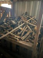 Te koop kleine stammetjes droog hout, Minder dan 3 m³, Verzenden, Overige houtsoorten, Blokken