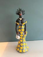 Kaapverdisch Vrouwenbeeld - Handgemaakt Kunstobject 18cm, Ophalen