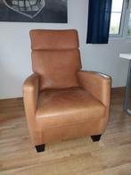 Te koop: 2 Nubuck fauteuils, Huis en Inrichting, Fauteuils, Ophalen, 75 tot 100 cm, Leer, 50 tot 75 cm
