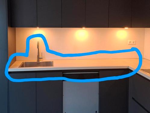 Keukenblad incl gootsteen., Huis en Inrichting, Keuken | Keukenbenodigdheden, Nieuw, Ophalen