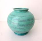 Keramiek vaas lichtgroen gemêleerd Adco 3789-k, Ophalen of Verzenden