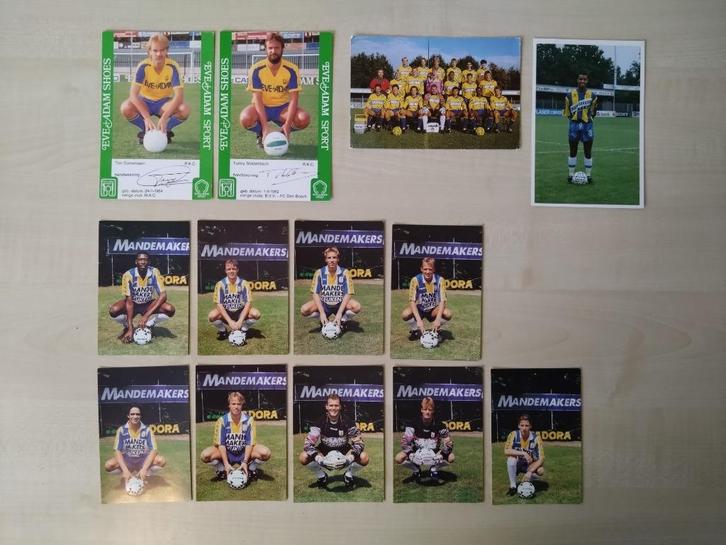 Te ruil / te koop / gezocht RKC Waalwijk spelerskaarten, Verzamelen, Sportartikelen en Voetbal, Zo goed als nieuw, Spelerskaart