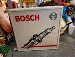 BOSCH Bougie oude reclame lichtbak, Verzamelen, Merken en Reclamevoorwerpen, Ophalen, Gebruikt, ., Lichtbak of (neon) lamp
