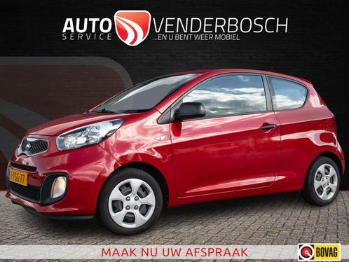 Kia Picanto 1.0 CVVT EconomyLine 69pk | 2e Eigenaar, Auto's, Kia, Bedrijf, Te koop, Picanto, ABS, Airbags, Alarm, Emergency brake assist