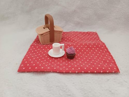 Schleich Picknick Setje, Verzamelen, Poppenhuizen en Toebehoren, Zo goed als nieuw, Poppenhuis, Ophalen of Verzenden