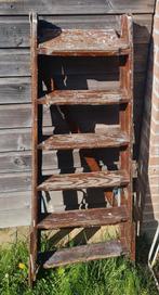 Brocante Franse houten schilderstrap, Ophalen, Gebruikt, Minder dan 2 meter