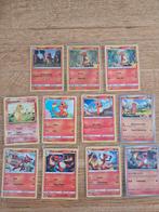 Charmander / charmeleon set pokemonkaarten - 11 stuks, Ophalen of Verzenden, Zo goed als nieuw, Meerdere kaarten