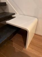 Auping tafeltjes met Achterwand Plank, Minder dan 55 cm, Zo goed als nieuw, Rechthoekig, Hout