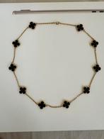 Van Cleef ketting, Sieraden, Tassen en Uiterlijk, Kettingen, Verzenden, Zo goed als nieuw, Zwart, Goud