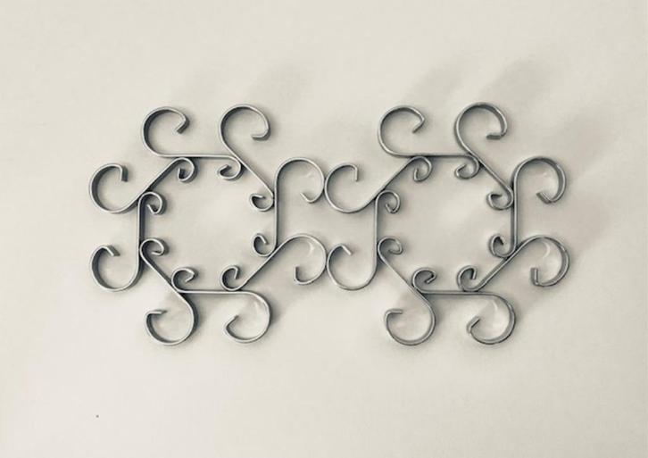 Set Franse roestvrij stalen flessen onderzetters rond, Huis en Inrichting, Woonaccessoires | Onderzetters, Gebruikt, Overig, Ophalen of Verzenden