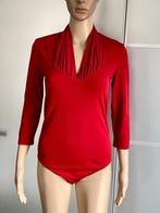 J126 Wolford maat M=38/40 body-blouse top rood, Kleding | Dames, Blouses en Tunieken, Maat 38/40 (M), Ophalen of Verzenden, Zo goed als nieuw