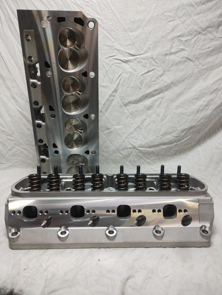 Aluminium cilinderkoppen voor small-block Ford, compleet., Auto-onderdelen, Motor en Toebehoren, Ford, Nieuw, Ophalen of Verzenden