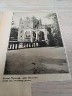 Afbeelding kasteel Nijenrode Breukelen 1930, Ophalen of Verzenden, 1920 tot 1940, Knipsel(s)