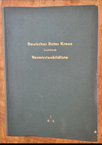 Deutsches Rotes Kreuz Suchdienst Vermisstenbildliste 1BS  beschikbaar voor biedingen