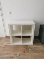 Kallax 4 vaks vakkenkast ikea Wit, Ophalen, Met plank(en), 50 tot 100 cm, Zo goed als nieuw