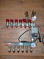 Albrand 6 groeps vloerverwarmings verdeler met a pomp, Minder dan 30 cm, Overige typen, Minder dan 60 cm, Ophalen of Verzenden