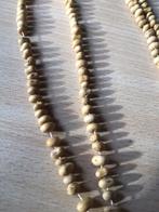 Zaden of bonen unisex ketting, poor man's ivory., Sieraden, Tassen en Uiterlijk, Kettingen, Ophalen of Verzenden, Zo goed als nieuw