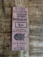 Entreebiljet van de bioscoop in Sappemeer, Tickets en Kaartjes, Eén persoon, Vrijkaartje specifieke film