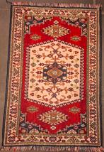 Handgemaakt (wol) perzisch SHIRVAN tapijt., Ophalen, Gebruikt, 100 tot 150 cm, Crème
