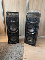 KEDIBO Karaoke Speaker F88A – 1000W – Gitaar/Mic/USB/SD, Audio, Tv en Foto, Luidsprekers, Gebruikt, 120 watt of meer, Front, Rear of Stereo speakers