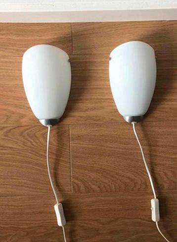 2 X Vintage IKEA Santir wandlamp | Typ V9807 | jaren 90 beschikbaar voor biedingen