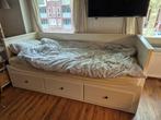 Ikea Hemnes bedbank, Huis en Inrichting, 80 cm, Wit, Zo goed als nieuw, Hout