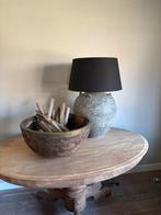 Mooie kruiklamp incl kap, Ophalen, Overige materialen, 50 tot 75 cm, Zo goed als nieuw