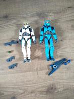 Halo 2 series 2 White Spartan en series 7 Cyan Spartan, Ophalen of Verzenden, Zo goed als nieuw