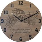 Themaklok met een Zundapp C50 Super brommer (1) als thema, Ophalen of Verzenden, Nieuw