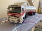 Gebouwde Mercedes powerline met tanktrailer italeri, Hobby en Vrije tijd, Modelauto's | 1:24, Ophalen, Zo goed als nieuw, Bus of Vrachtwagen