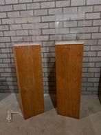 Presentatie zuilen eventueel verlicht, Ophalen, Gebruikt