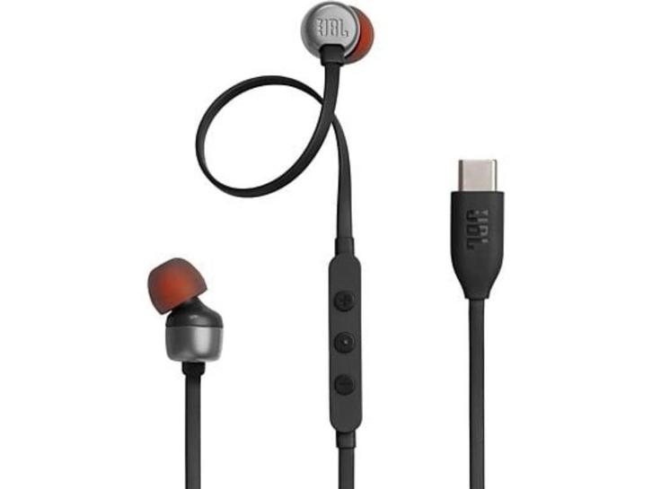 oordopjes JBL Tune 310C USB-C  Zwart, Telecommunicatie, Mobiele telefoons | Oordopjes, Nieuw, Ophalen of Verzenden