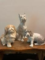 Vintage honden beelden porselein, Ophalen of Verzenden, Zo goed als nieuw, Dier