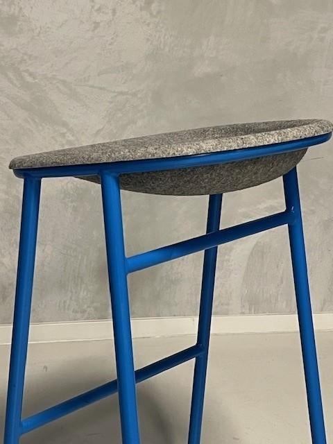 LJ3 PET Felt barkrukken 5x De Vorm design stool prijs p/stuk, Huis en Inrichting, Barkrukken, Met voetsteun, NL, De Vorm, 60 tot 90 cm