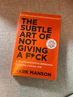 The Subtle Art of Not Giving A F*ck, Ophalen of Verzenden, Zo goed als nieuw, Mark Manson