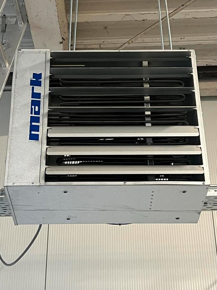 2x Mark MDE 30 KW Elektrische Heaters met Regeling, Doe-het-zelf en Verbouw, Verwarming en Radiatoren, Gebruikt, Kachel, 30 tot 80 cm