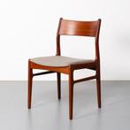 Vintage Deense eetkamerstoelen, set van 4, Ophalen, Hout, Gebruikt, Overige kleuren